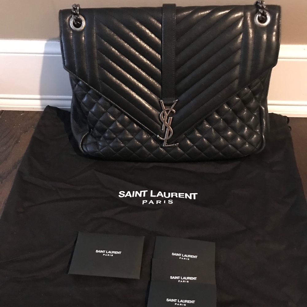 Saint Laurent Monogram Envelope bag